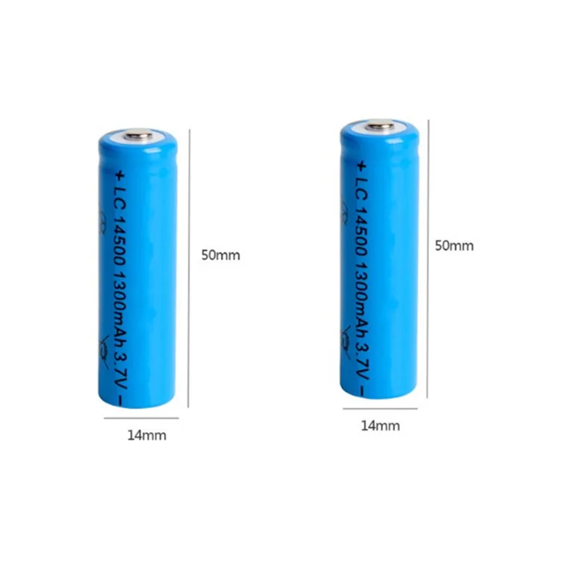 3 шт./лот super fire AA 14500 1300 мАч 7 В литий ионные аккумуляторы и светодиодный фонарик