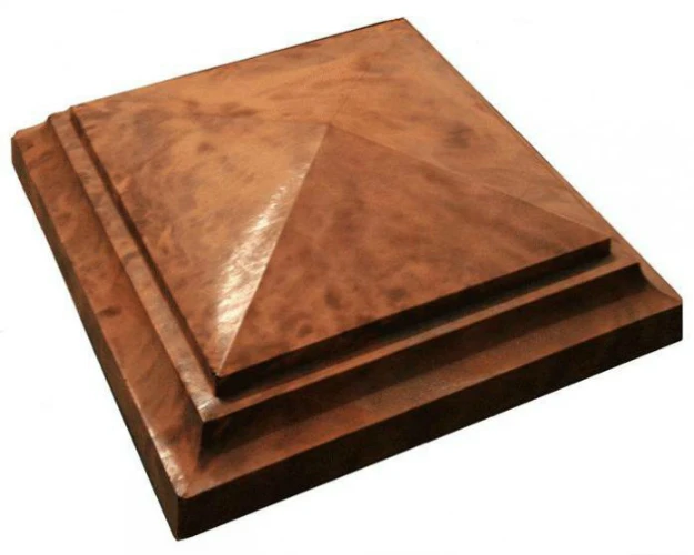 

Plastic molds for concrete cap Fence Cover Pillar for garden Plaster Stone Tiles ABS Plastic Decor Garden