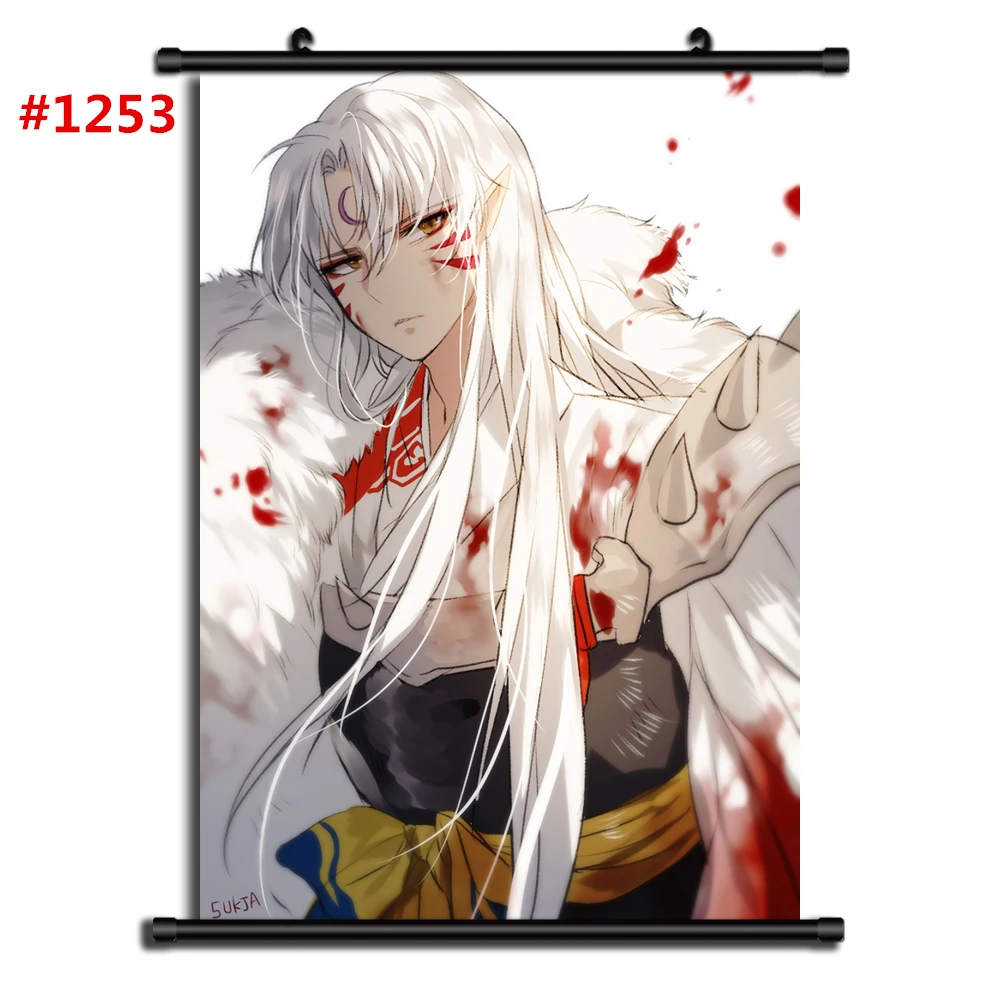 InuYasha Inu Yasha Аниме Манга настенный плакат свиток - Цвет: 1253