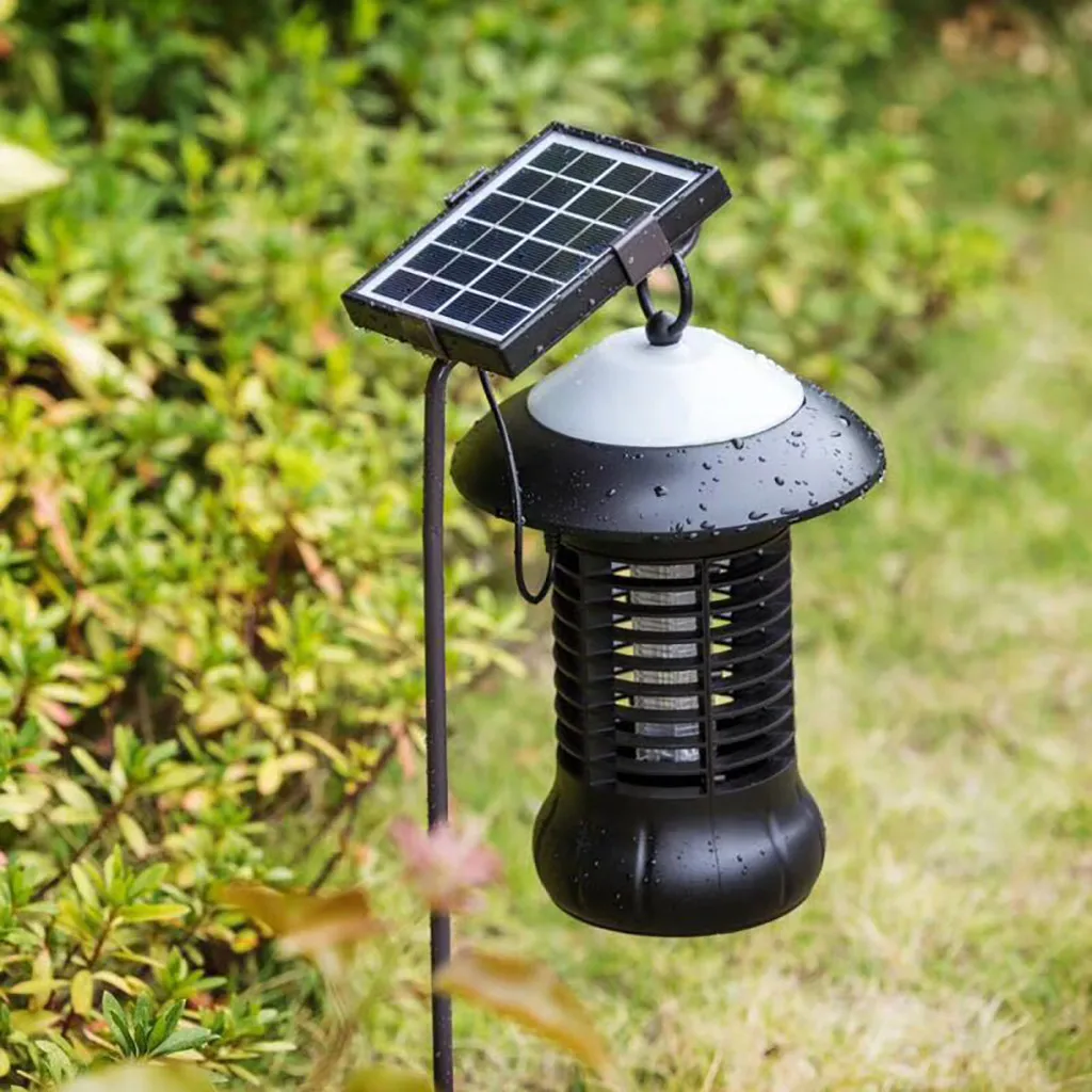 2019 Новое солнечное устройство для уничтожения насекомых, комаров, ловушка для насекомых, Электрический ловушка для насекомых, мухоловка