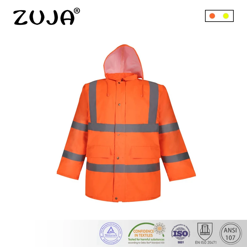 

High Visibility Safety Men's Clothing of the Working