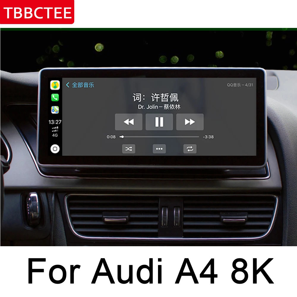 Для Audi A4 8K 2009~ MMI стиль мультимедийный плеер 10,2" HD экран стерео Android Автомобильная карта gps-навигации авто радио