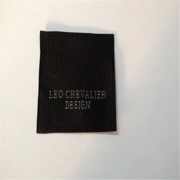 

Customized woven label High Density in Lines Garment label