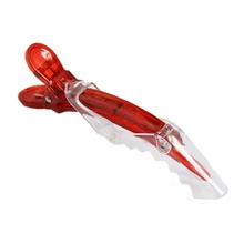 Парикмахерские секционные зажим для волос Аллигатор зажимы для салонного стиля