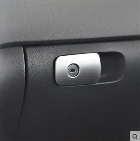 Автомобильный-Стайлинг ABS хромированный бардачок внутренняя ручка декоративная рамка Крышка для Volkswagen vw Tiguan 2010- авто аксессуары