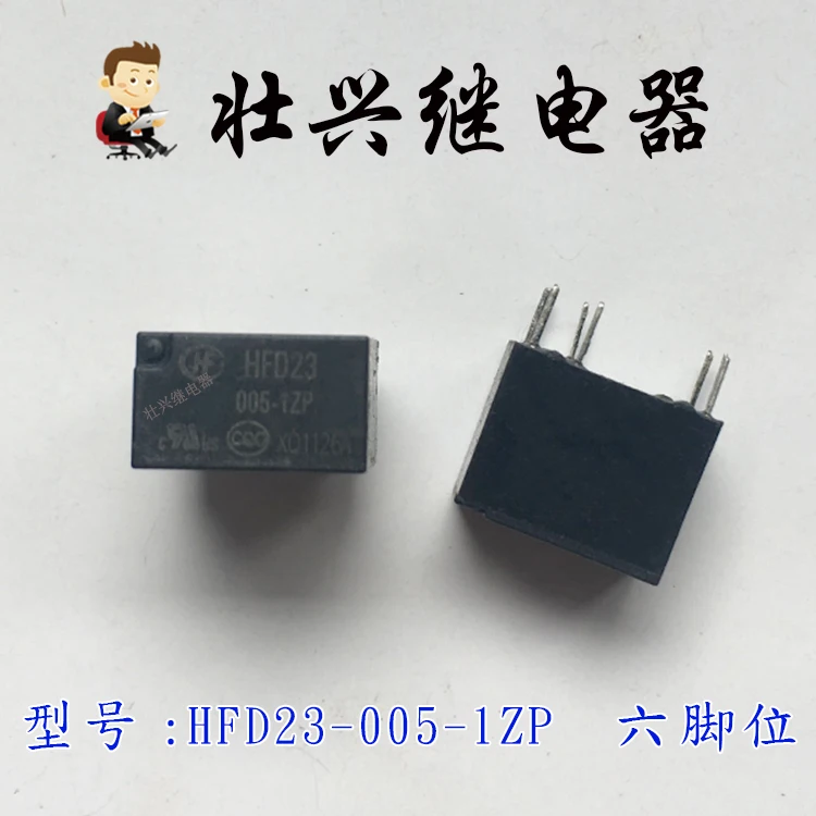 Реле HFD23-005-1ZP 5VDC 6PIN | Строительство и ремонт
