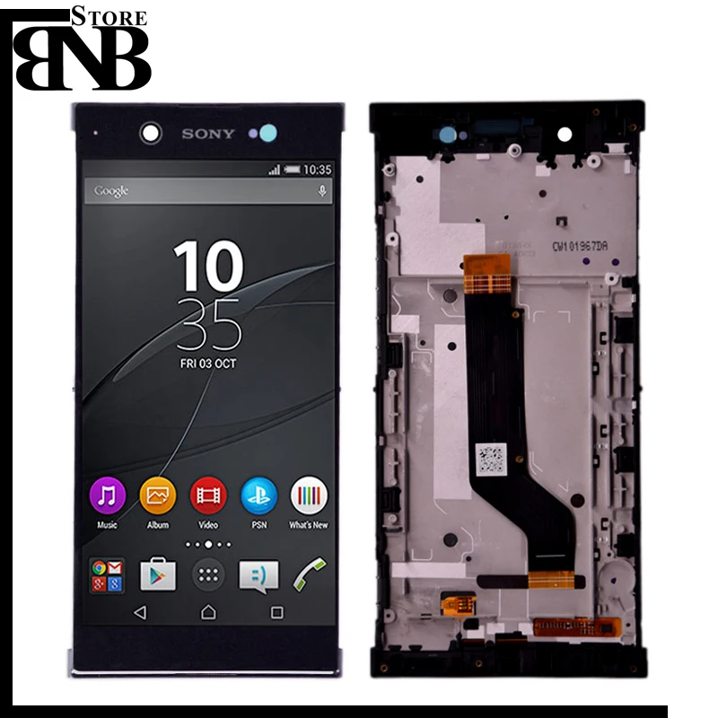 Оригинальный ЖК-экран для Sony Xperia XA1 Ultra C7 дисплей сенсорный дигитайзер в сборе с
