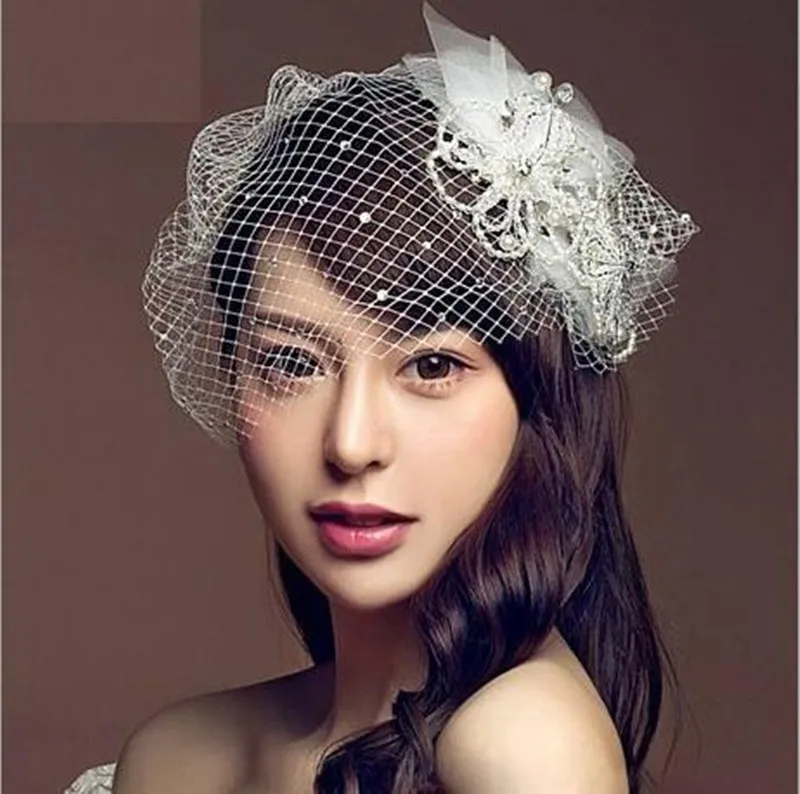 2017 European Design Floral Wedding Hair Accessories Crystal Pearl