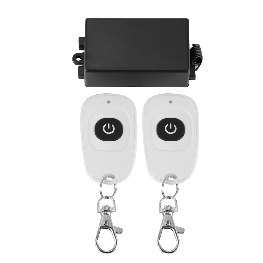 

ALLSOME AC220V RF Wireless Mini Switch Relay Receiver Remote Controllers For Light switch HT791
