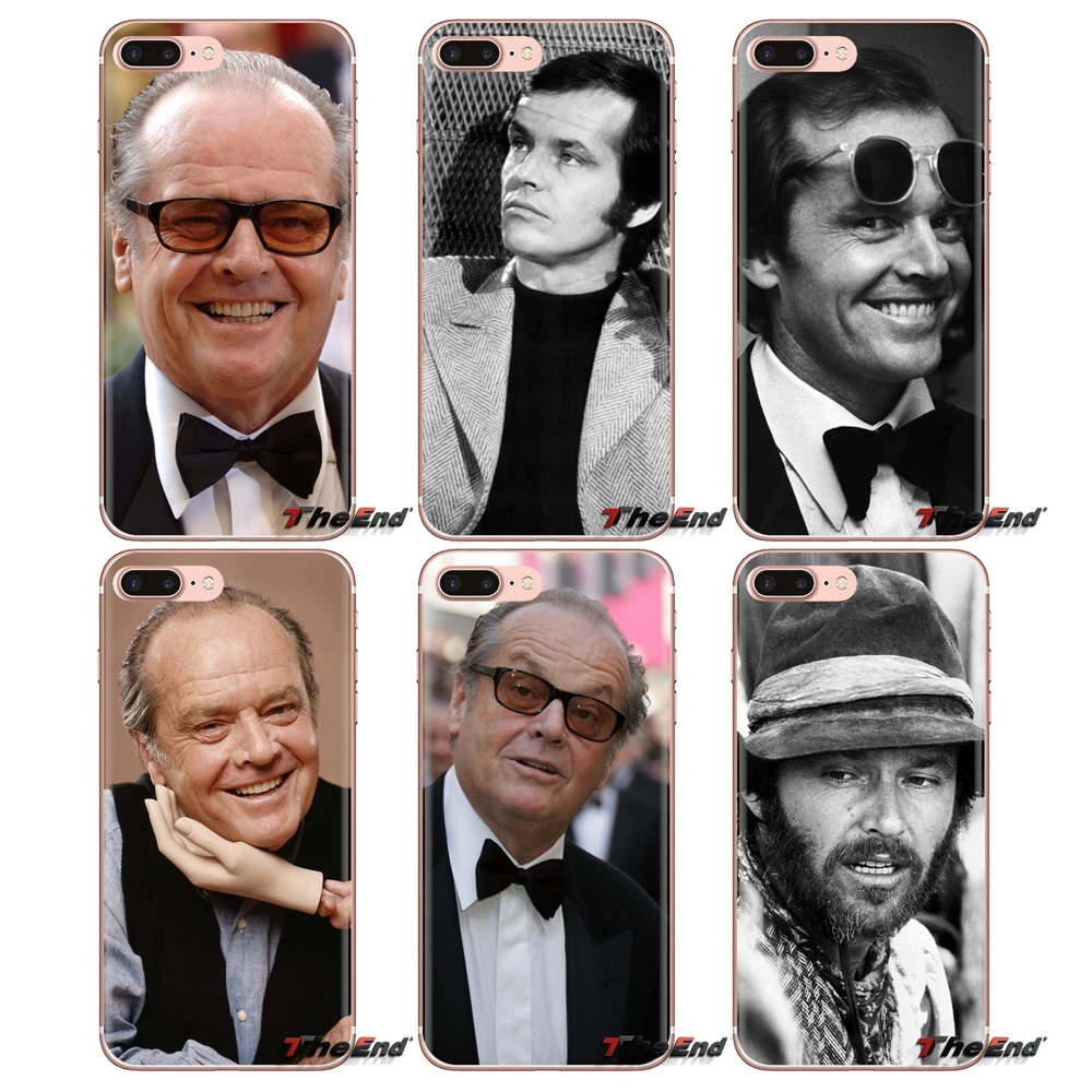 Прозрачные мягкие чехлы для Xiaomi Mi3 Samsung A10 A30 A40 A50 A60 A70 Galaxy S2 Note 2 Grand Core Prime Jack Nicholson |