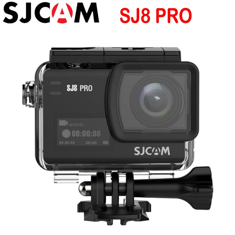 Экшн камера SJCAM SJ8 Pro Series 4K 60FPS WiFi удаленный Шлем чип Ambarella Ultra HD Экстремальный Спорт