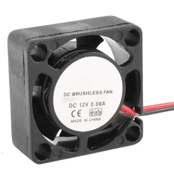 

PROMOTION! 25mmx10mm DC 12V 0.08A Cooler Cooling Fan for CPU Cooler Heat Sink