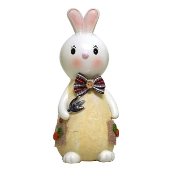 

Nordic Cute Bunny Ornaments Money Box Figurines Miniatures Piggy Bank Decoration Crafts Gifts Home Decoration Accessories Modern