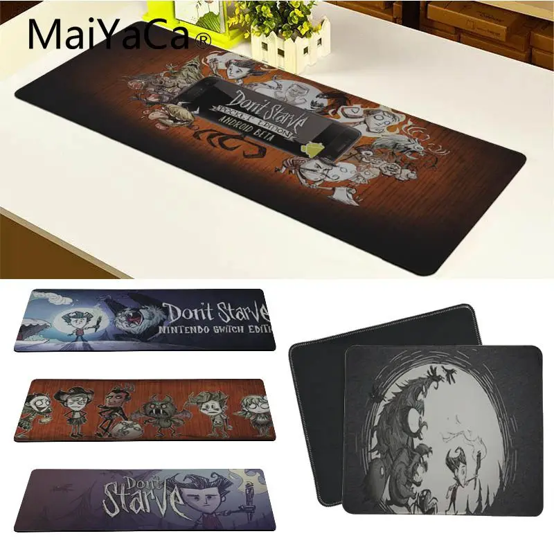 

MaiYaCa Boy Gift Pad Starve Thick Comfortable Natural Rubber mouse pad gamer play mats Super Grande Large Gaming Keyboard Mat