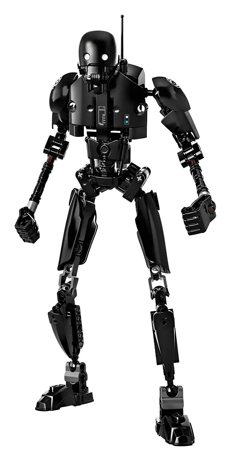 

KSZ/XSZ 617 Star Series Wars Rogue One Robot K-2SO Building Bricks Block Toys Compatible With Bela 75120