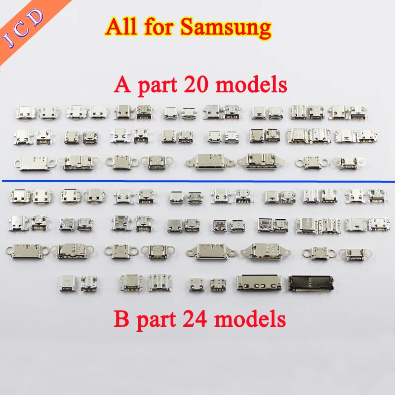 Все для samsung NOTE3 4 6 galaxy S2 S3 S4 S5 S6 i9300 i9200 P1000 зарядный порт USB разъем питания micro |