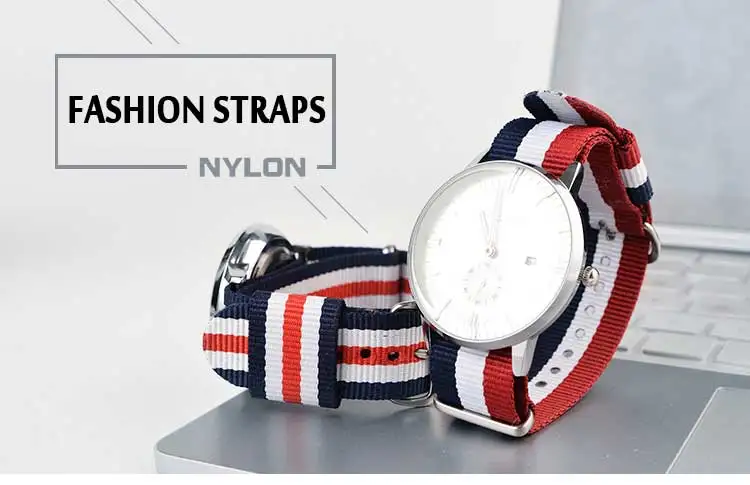 LEONIDAS Nato нейлоновый ремешок для наручных часов ремень с металлической пряжкой ремешок для часов для женщин и мужчин cinta 13 14 17 18 19 20 мм Relojes Hombre