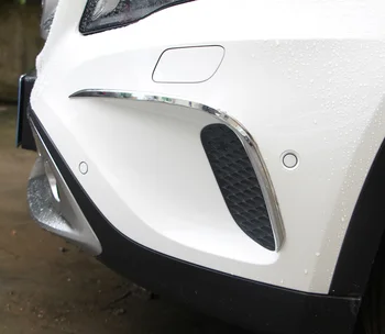

2PC For Benz GLA front fog lamp eyebrow decorate sticker