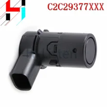 4pcs)C2C29377XXX Black PDC Sensor Parking Reverse Sensor YDB500301 for Jaguar S Type XK X Type Land Rover Freelander Discovery 3