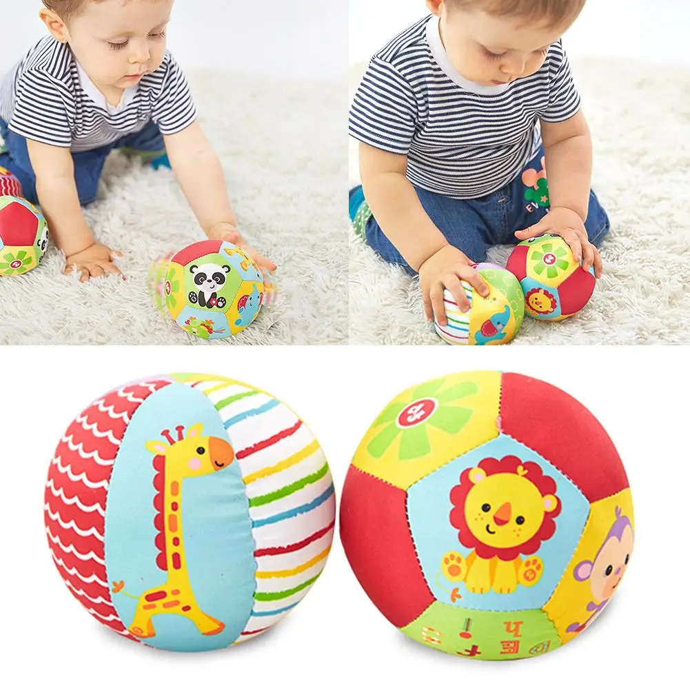 Новые детские игрушки животных мяч мягкую игрушку Мячи Детские погремушки для новорожденных младенцев бодибилдинг мяч ручной ловить мяч