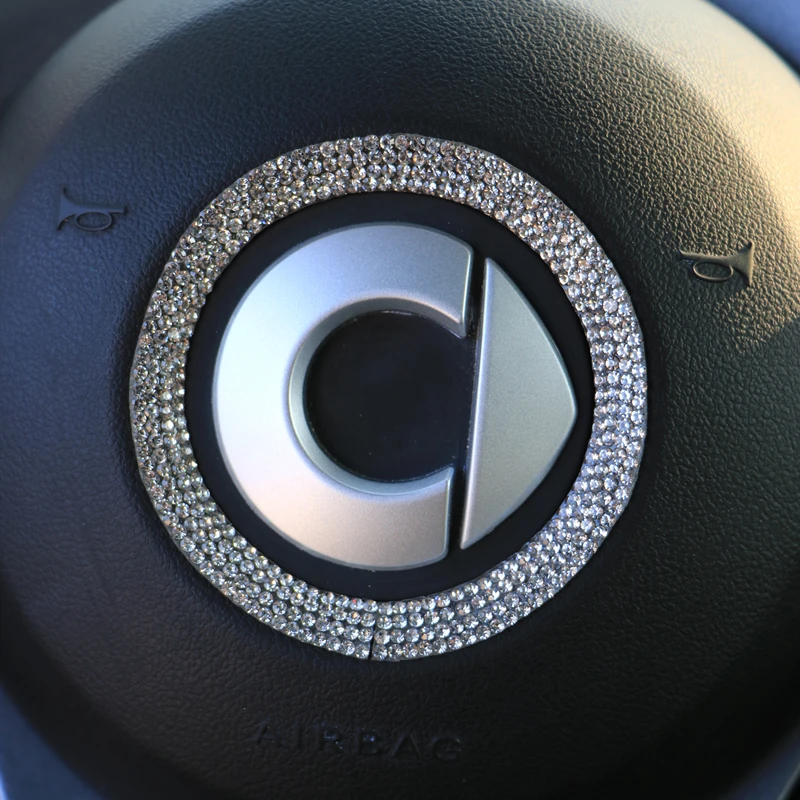 Персонализированная наклейка на руль для Mercedes Smart 453 Fortwo Forfour аксессуары