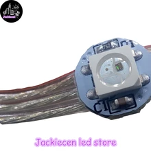 Ws2812 линия точек, ws2812 свет пост, WS2812B предварительно припаянный длиной в Пол, с бусинами 5 в 12 см провод для адресного прибора индивидуально панель 5050 rgb