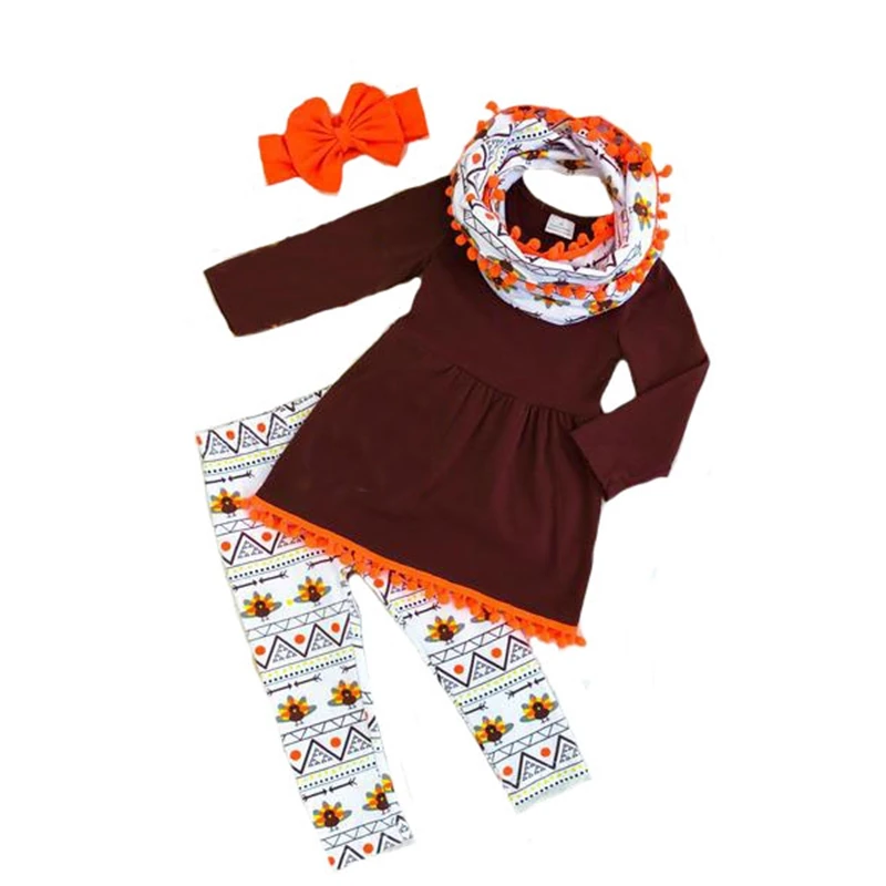 Для девочек наряд на День Благодарения, тыквы spice, малыш Хэллоуин, День благодарения леггинсы с оборками, Турция патч, благодарны Рождественский костюм комплект