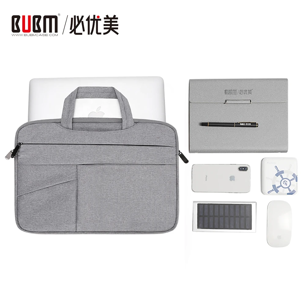 

BUBM 11-15.6 Inch Briefcase Messenger Laptop Bag, Waterproof Tablet Bussiness Carrying Handbag Laptop Sleeve for Women and Men