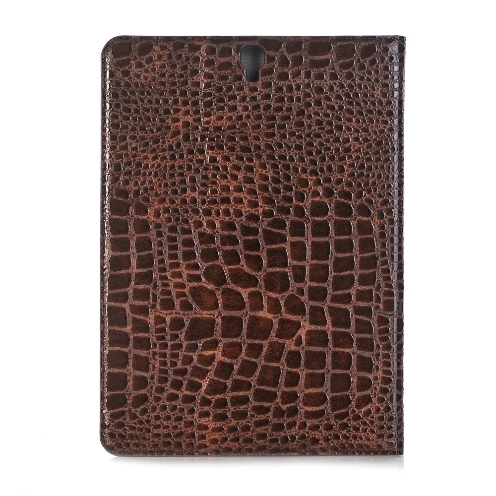 Крокодиловый магнит умный чехол подставка кожаный для Samsung Galaxy Tab S3 9 7 T820 T825 SM