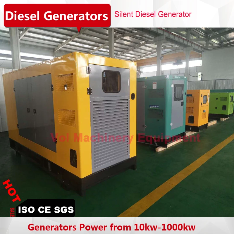 prasak instruktor poništiti  Silent diesel generator 500kw with shanghai engine brushless alternator  three phase 50hz/60hz|Diesel Generators| - AliExpress