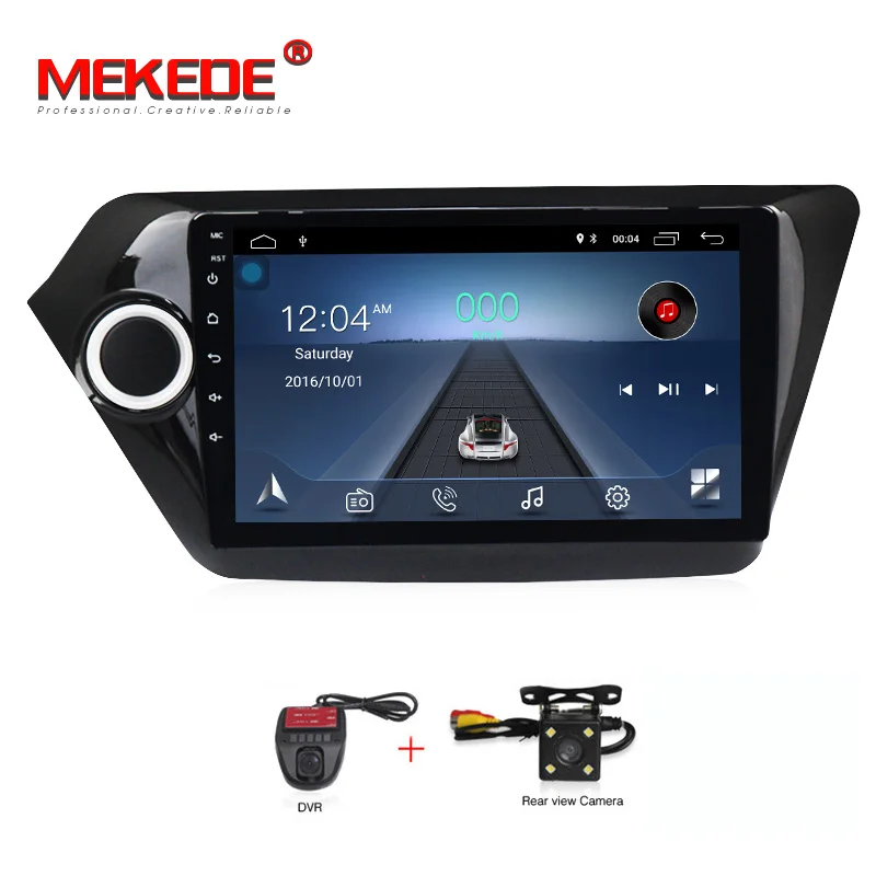 

MEKEDE 2 Din Android Car Radio Multimedia Video Player GPS Navigation for Kia k2 RIO 2012 2013 2014 2015 Car Stereo Radio no dvd