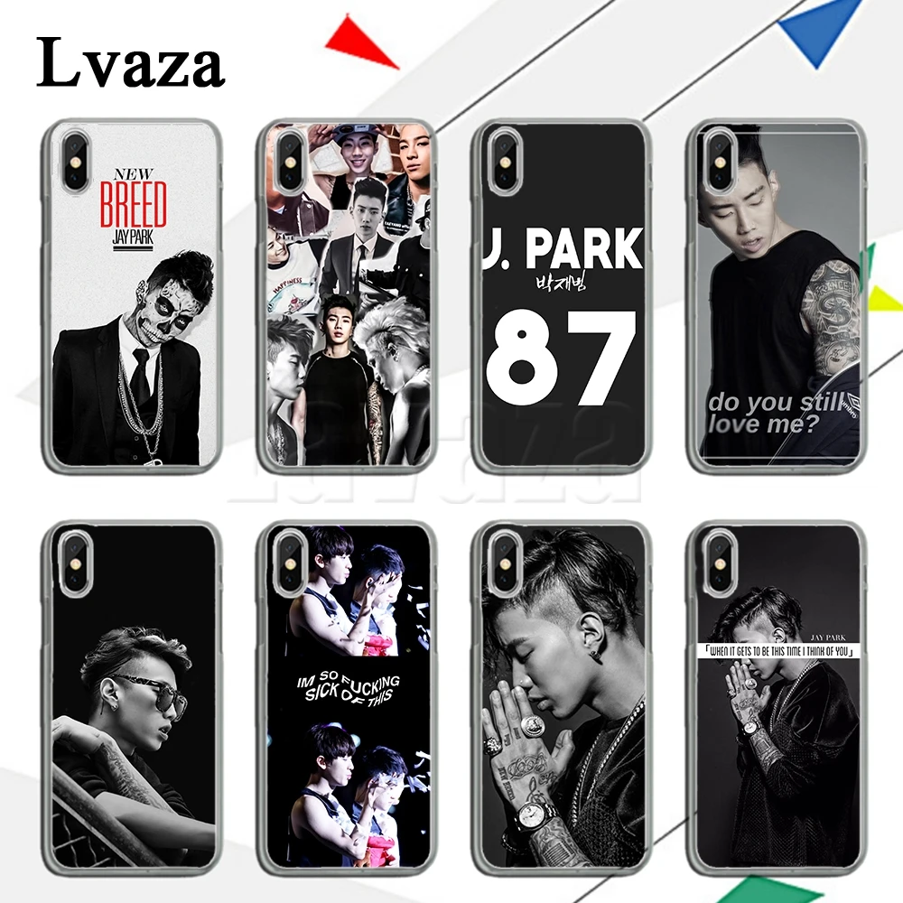 

Lavaza jay park black Hard Case for iPhone 4 4S 5 5S SE 5C 6 6S 7 8 Plus X XR XS Max