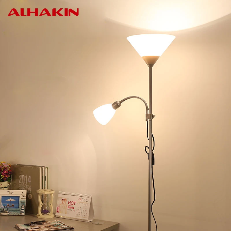 Alhakin Modern European Floor Lamp Acrylic Vertical For Alhakin Modern European Floor Lamp Acrylic Vertical For Bedroom Living Room Standing Lamps Indoor Lighting Fixture In From Lights