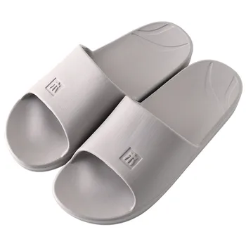 

Men Unisex Shoes Slippers Home Living Room Solid Flat Bath Slippers Sandals Indoor & Outdoor Slippers Summer Beach Shoes