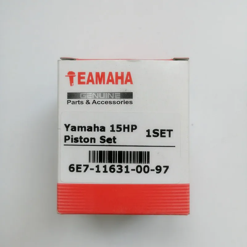 Aftermarket 6E7-11631-00-97 поршневой набор STD для Yamaha 15HP подвесной запчасти двигателя для установки 6E7-11631