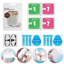 Горячая Распродажа ультра тонкий защитный чехол металлическая пленка наклейка железная стружка защита от пыли для AirPods pro Airpod 3