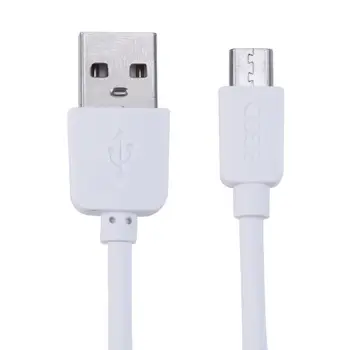 

2m Micro USB Data Sync Charger Cable Fast Quick Charging Cord High Speed Data Transfer Silicone Wire Line White