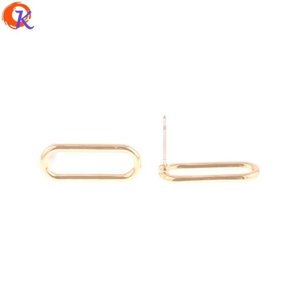 

Cordial Design 100Pcs 8*21MM Jewelry Accessories/Earring Stud/Oval Shape/DIY Parts/Earring Making/Hand Made/Earring Findings