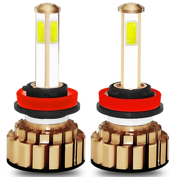 

H8 H9 H11 COB Car LED Headlight Bulbs 80W 8000lm IP68 Waterproof Car Auto Headlamp Led Lights Bulb for HONDA NISSAN SKODA TOYOTA