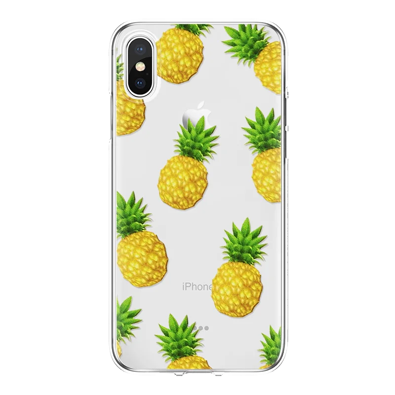 Чехол для Телефона iPhone 6s чехол из ТПУ X 4 4S 5 5S SE 2020 5C 6 7 8 Plus 12 11 Pro XR XS Max 7plus Funda|Бамперы|
