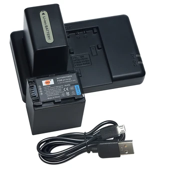 

2*DSTE 4300mAh NP-FH100 Camera Battery 1*Charger for Sony XR100E 200E 500E 520E UX5E 7E SR10E 11E 12E 42E 45E 46E 60 62E