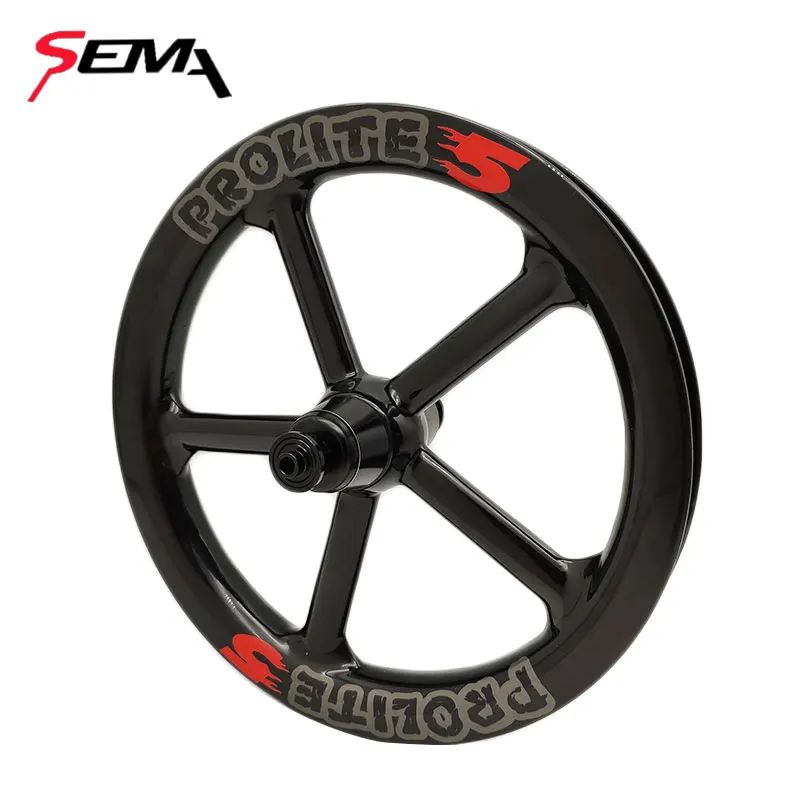 SEMA-5X T700 12 дюймов 203 five-spoke углеродное колесо для детей балансировочный велосипед/мешалки/нажимной велосипед с 6802 подшипником лучшее качество