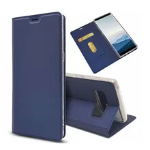 

For A3 A5 A6 A7 J2 J5 J7 2018 S7 S8 Plus TPFIX Magnetic Leather Wallet Flip Case For Samsung Galaxy S9 Ultra Thin Business Cover