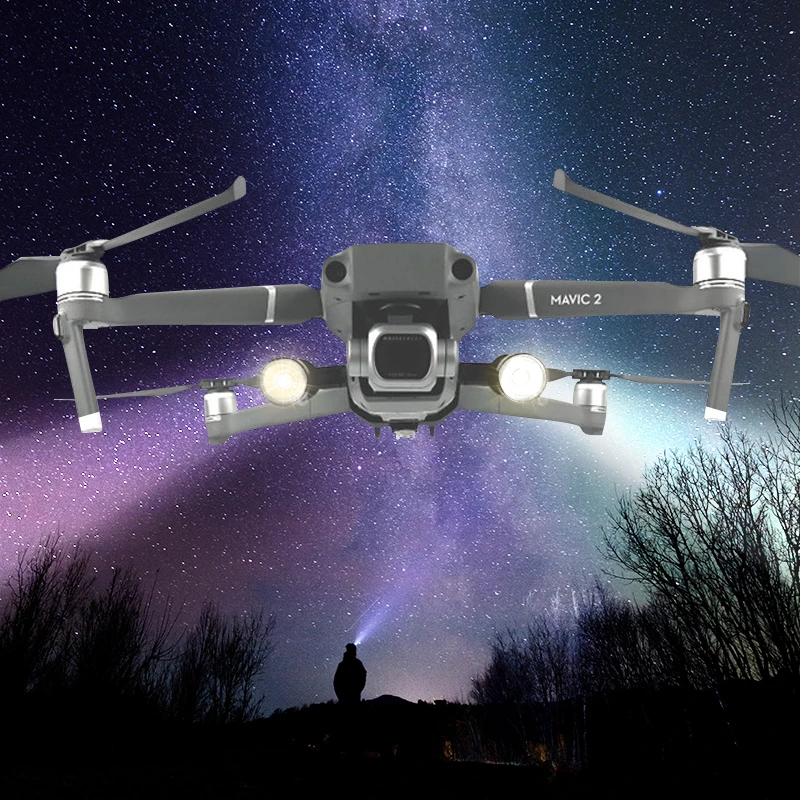 Strobe Bracket Mount Night Flight Lights For DJI MAVIC 2 PRO/ZOOM Drone Battery