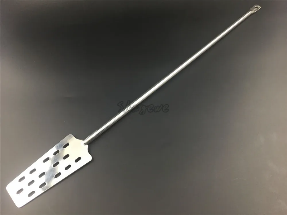 24.2 61cm Length Stainless Steel Mash Paddle Tun Mixing Stirrer Paddle Mash 15 hole paddle Homebrew Beer Making (6)