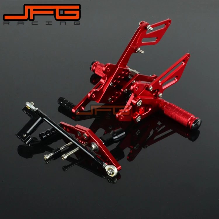 ЧПУ Регулируемая подножки Rearset подножки педали отдыхает для Honda CBR1000RR ЦБ РФ 1000 рублей 2008 2009 2010 2011 2012 2013 2014 2015 ЧПУ Регулируемая подножки Rearset подножки педали отдыхает для Honda CBR1000RR ЦБ РФ 1000 рублей 2008 2009 2010 2011 2012 2013 2014 2015