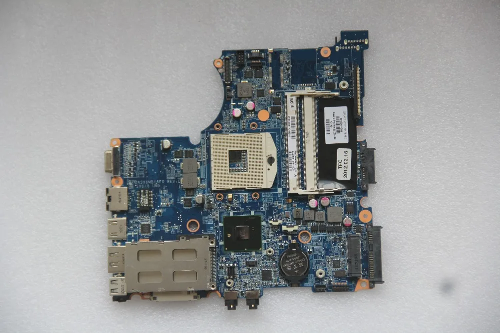 Материнская плата для ноутбука HP Probook 599520 S 4320 001 DASX6MB16E0 HM57 DDR3 полностью