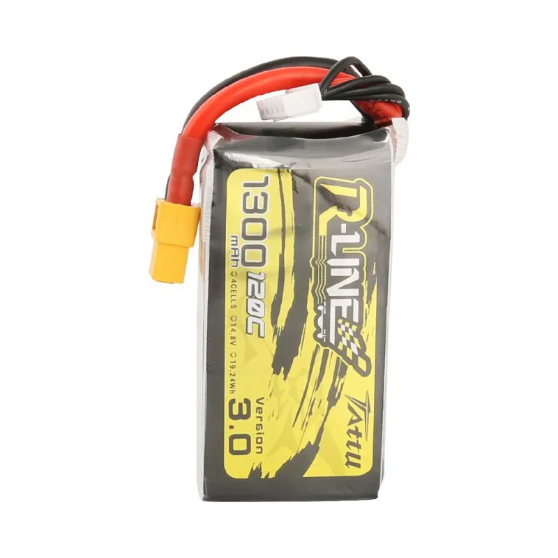 TATTU R-Line версия 3,0 V3 1300/1550/1800 mAh 120C 4S 2000 V Lipo аккумулятор с разъемом XT60 для FPV Racing Drone RC Quadcopter