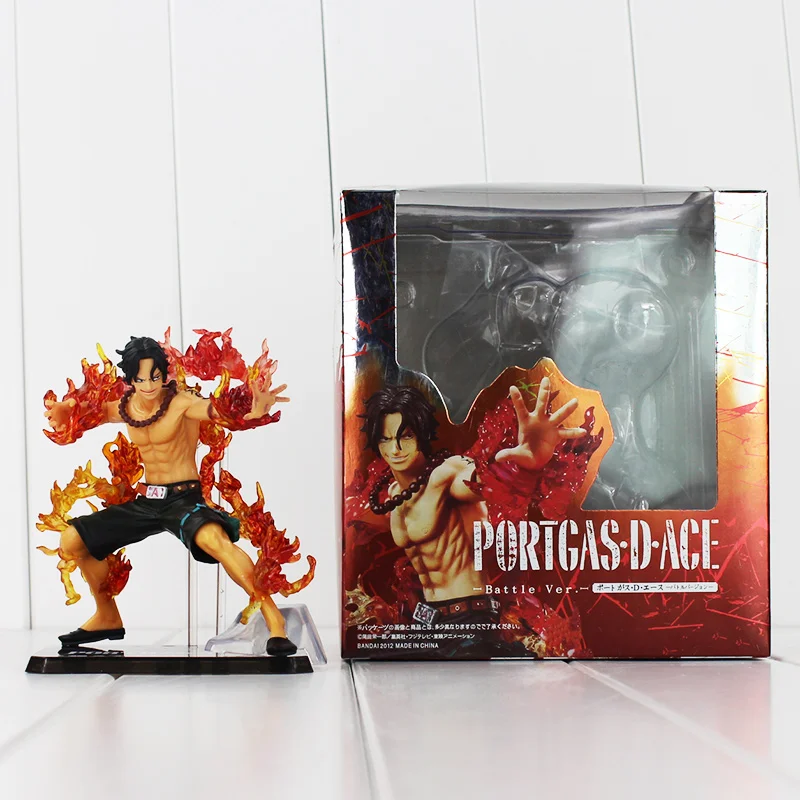 12 см аниме one piece Ace рисунок Portgas D Ace битва Версия модели куклы Entei Fire Ace для коллекции