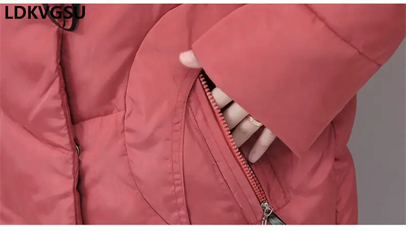Женская куртка размера плюс, новинка, 5XL, большой размер, женские пуховики, хлопковые куртки с капюшоном, длинное пальто, женские парки, зимняя верхняя одежда Is1359